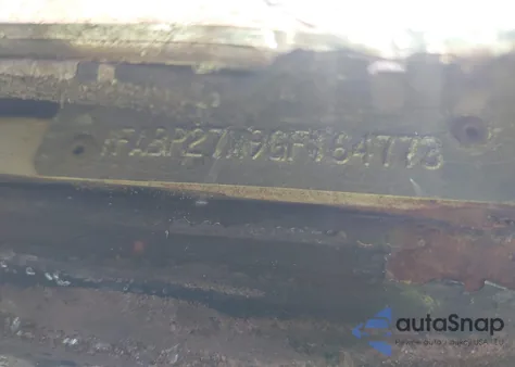 1986 Ford Mustang Lx/Gt из США, поврежденный, VIN 1FABP27M9GF164773